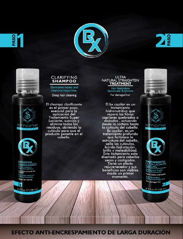 💙 SIMONE PROFESSIONAL BOTOX – KIT LACEADOR ANTI FRIZZ 5OZ
