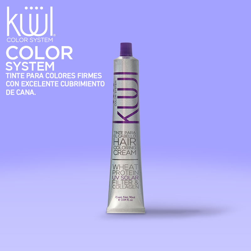 💇♀️ KUUL COLOR SYSTEM 10.1 RUBIO EXTRA CLARO CENIZO 3.04OZ