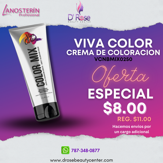 LANOSTERIN PROFESIONAL VIVA COLOR COLOR MIX 8.8OZ VCNBMIX0250